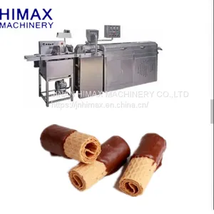 Hot Sale CE Small Chocolate Coating Enrober Line for Family Business thumbnail-1