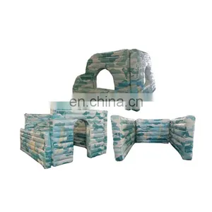 Cheap Inflatable Camouflage Wall Tank X Paintball Bunker Obstacle Set Archery Tag Game Air Soft Bunkers Paintball Inflatable thumbnail-2