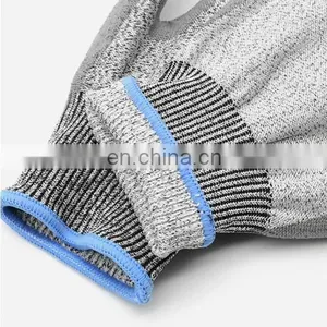 China Factory Anti Cut Level 5 PU Coated Cut Resistant Gloves thumbnail-3