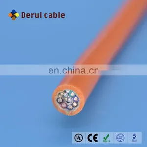 Robotic Cable Operate Underwater Cable Underwater Camera Tether 6 Cores With 3 Twristed Pair Underwater Umbilical thumbnail-1