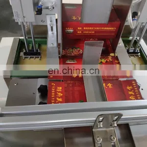 Low Price Semi Automatic Facial Tissue Carton Box Packing Machine thumbnail-4