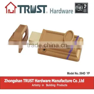 564D YP:Rim Cylinder Zinc Alloy Shell Strong Night Latch thumbnail-1