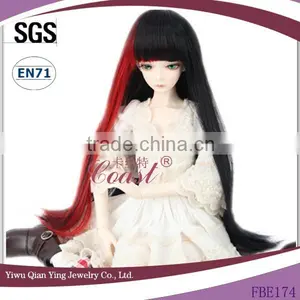 Heat Resistentece Natural Look Great Quality Cosplay Synthetic Doll Wigs Bjd Hair thumbnail-1
