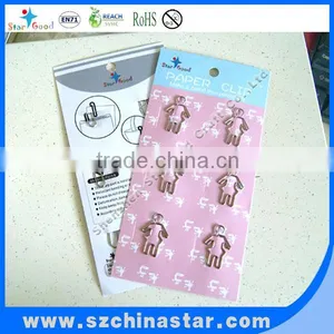 Custom Package 3cm Shape Paper Clip Metal Silver thumbnail-1