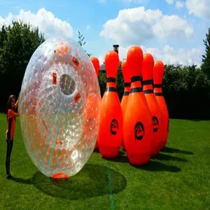 Zorb Ball Track Human Zorb Bowling Vano Inflatable Hamsterball Bubble Ball ZorbingBalls.com thumbnail-3