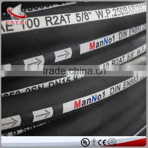 China Manufacture Rubber Flexible High Pressure Steam Hose thumbnail-1