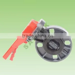 Health PVC Butterfly Valve For Water Supply thumbnail-1