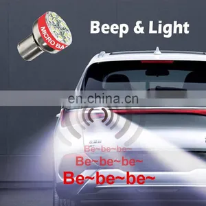 Auto Backup Reversing 12-SMD-LED Bulb With Beep Alarm 6000 Lux Brightness thumbnail-4