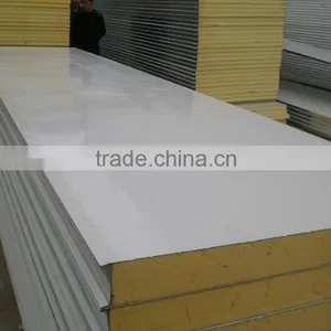 Low Price Rock Wool Sandwich Panel,factory Own Rock Wool Production Line thumbnail-1