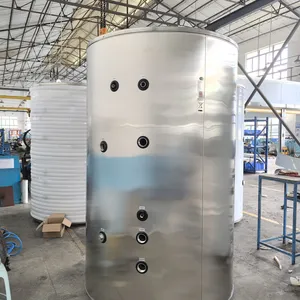 Customized Central Water Heater 2000 Liter Stainless Steel Commercial Water Tank thumbnail-3