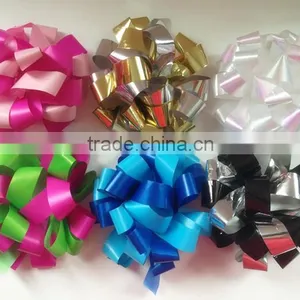 Wholesale Metallic Ribbon for Graduation Party, pp Ribbon,polyester Satin Ribbon Bow thumbnail-5