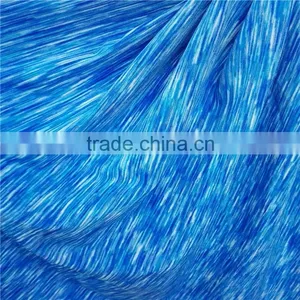 uv Resistant Rainbow Colored Yarn Dye Nylon Spandex Fabric for Shoes Swimwear thumbnail-1