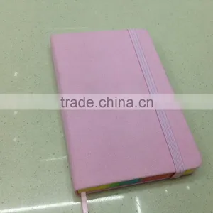 Cloth Material Notepad With Color Printed Edge thumbnail-4