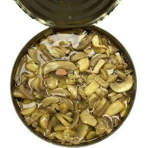 Canned Champignon Button Mushroom in Brine Agaricus Bisporus thumbnail-1