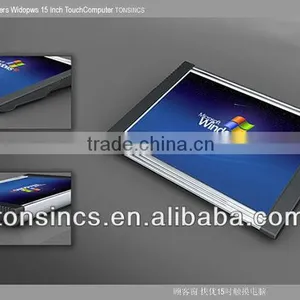 15 Inch All-in-one Industrial Wifi Touch PC Pad,server PC Available thumbnail-2