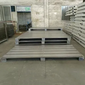 Welded Steel Pallets High Load Capacity Steel Pallet for Forklift and Rack System thumbnail-1