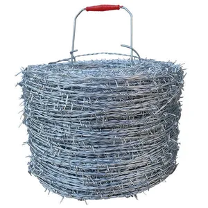 Stainless Steel Razor Barbed Wire/Concertina Blade Fencing Security Wire Roll Price for Farm Prison Safety Fence thumbnail-4