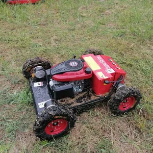 Petrol Low Power Consumption Adjustable Mowing Height Remote Controlled Brush Cutter thumbnail-2