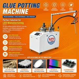 Silicone Epoxy Resin Glue Dispensing Mixing Potting Filling Machine Label Badge Making LED PCB Dynamic Mixing Machine thumbnail-5