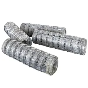 Galvanized Steel Mesh 10cm Cattle Netting With Electric Fencing System Welding & Bending Corrosion Resistant for Farm Garden Use thumbnail-1