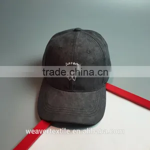 Suede Embroidery Cat Baseball Hats in Stock thumbnail-6
