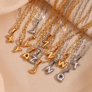 0.5mm Cable Chain Stainless Steel Necklace Laser Engraved Logo Low MOQ Factory Direct thumbnail-1