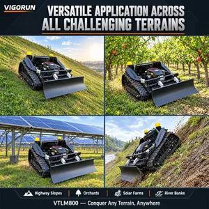 Electric Brush Cutter And Snow Blade Gasoline Brush Cutter Long Life 60° Maximum Slope Reel Blade Mower For Wind Farms thumbnail-2