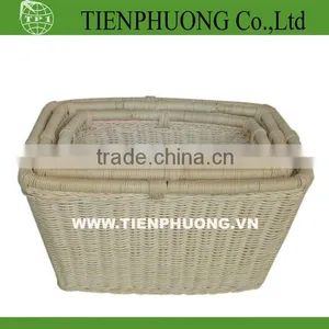 Rattan Storage Basket/ Wicker Bucket thumbnail-1