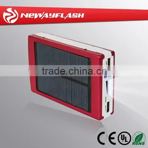 New Products 5000mah Solar Power Bank Charger thumbnail-1