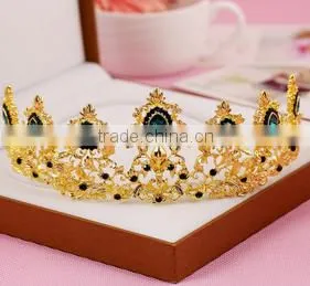 Hot Sale Fashion Hair Jewelry Pageant Real Diamond Tiara for Sale thumbnail-2