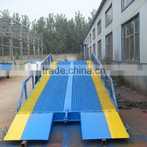 Container Using Loading Lift Table Mobile Hydraulic Yard Ramp thumbnail-6