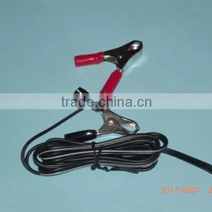 Crocodile Clips To SAE Plug Lead For DYAN Plug Mini Pro Inflator thumbnail-5