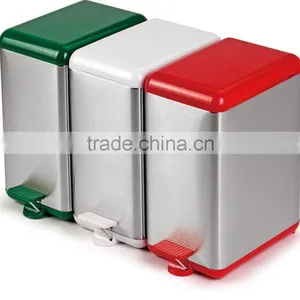 Stainless Steel Pedal Bin Garbage Bin Step Bin Trash Can thumbnail-3