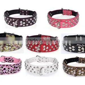 Wholesale Pet Supplies pu Personality Mushroom Nails Pet Collar Rivet Dog Collar thumbnail-2