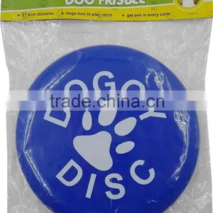 Flying Disc Plastic Pet Dog Frisbee Selling Pet Frisbee With Hole thumbnail-1