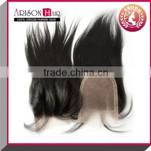 2015 Popular Goods Virgin Brazilian Hair Top Lace Closure 5x5" With 3 Way Part Closure thumbnail-4