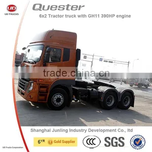 UD Quester 6x4 Heavy Duty Tractor Truck Payload 50ton Dimension for Sale thumbnail-1