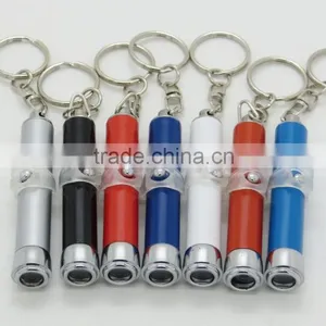 LR41 Button Battery Aluminum Gift Keychain Light thumbnail-3