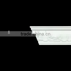 PU(Polyurethane) Decorative and Exterior Carved Cornice Moulding thumbnail-1