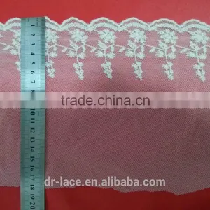 2014 Hot Saling Polyester Lace Fabric/embrodiery Poly Lace thumbnail-1
