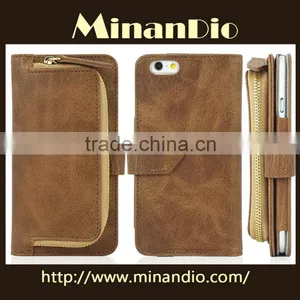 Superior Quality Mobile Accessories for Iphone 6 Genuine Leather Case thumbnail-1