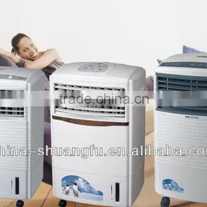 Portable Remote Control Water Mist Electric Fan Cooling thumbnail-4