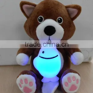 2014 Hot Sale Plush Toy With a Velcro Carrot With Micro USB Baby Night Light thumbnail-3