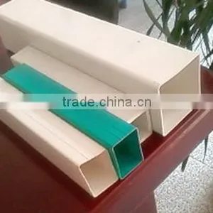 2 Inch Square Plastic Pipe 50mm Pvc Pipe Square, Customized Processing of Plastic Parts thumbnail-1