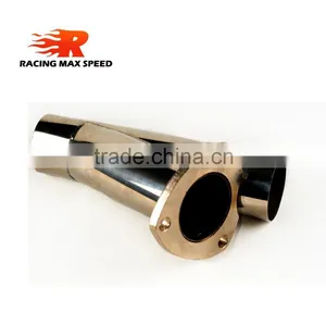 3 Inch Type y 304 Stainless Steel Exhaust Pipe Vacuum Valve With Switch thumbnail-5