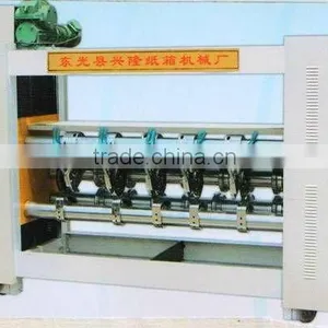 Thin Slitter Scorer Machine Slitting Corrugated Cardboard Machine thumbnail-3