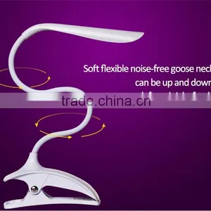 Rechargeable Flexible JK853C in Door LED Popular Clip Lamp Style Multi-color Computer Desk Lamp Led Touch Bedside thumbnail-5