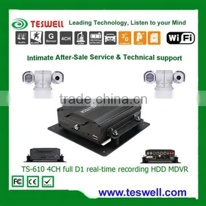 4ch Gps 3G HDD Mobile Dvr With Gps G-sensor Car Box thumbnail-1
