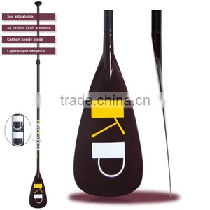 Red Kevlar Carbon Adjustable Stand up Sup Paddle thumbnail-2