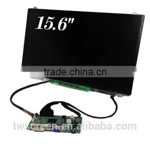 New 15.6" Tft Lcd Panel With Driver Board Kits, TWS156LHW With Contrast 500:1(Typ) for Rugged PC thumbnail-1